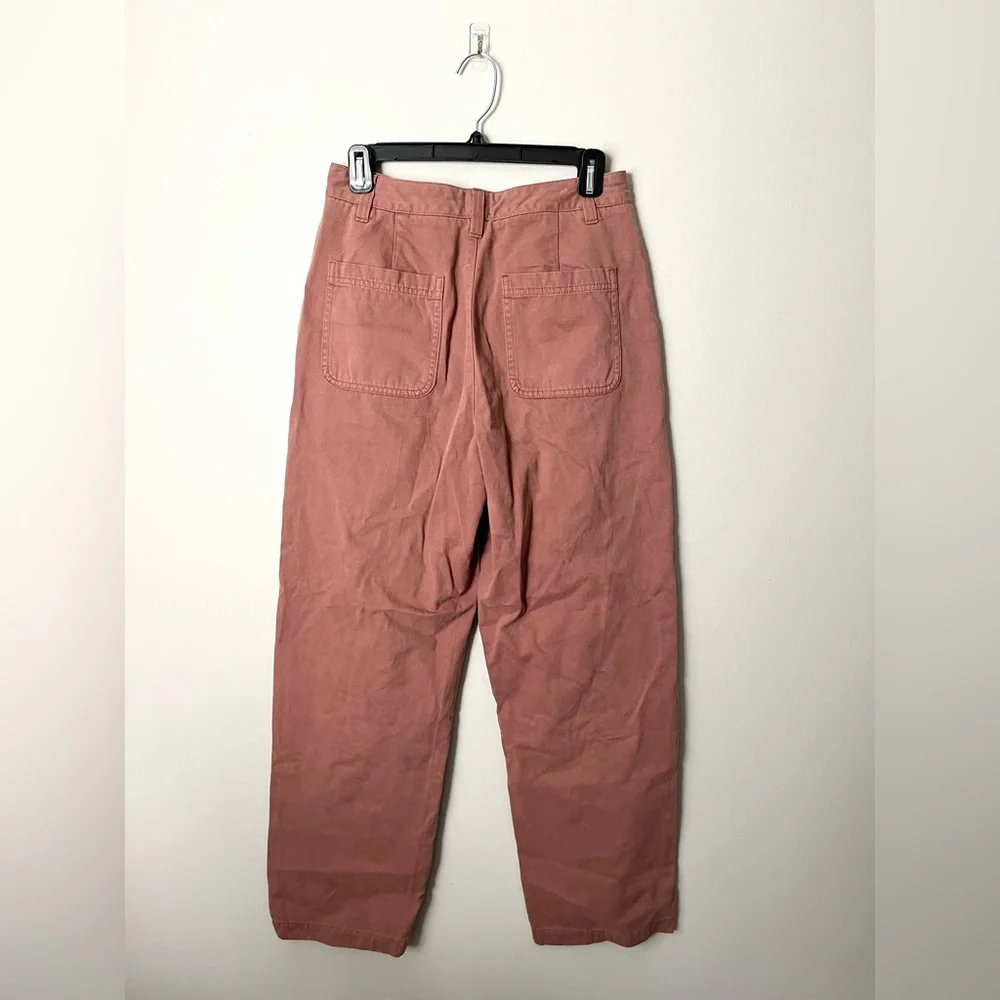 Aritzia Sunday Best Jaden High Waisted Chino Pant 6 GD Chocolate Sorbet - Picture 6 of 8